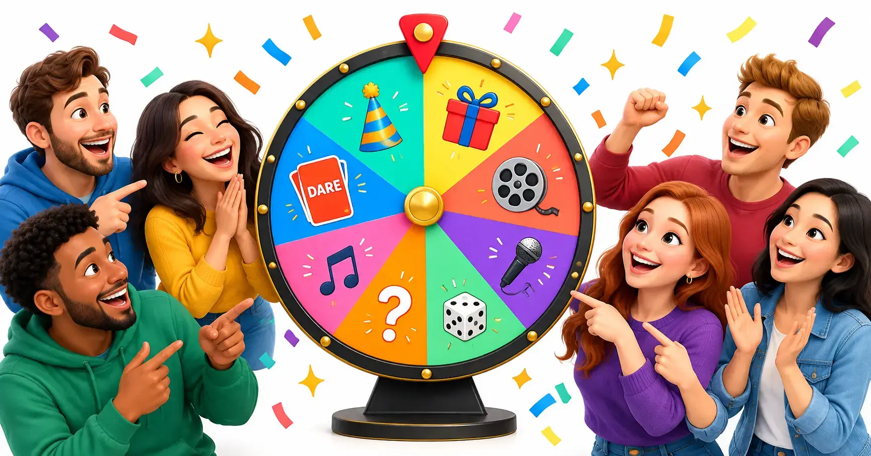 Fun spin the wheel game ideas for adults and parties