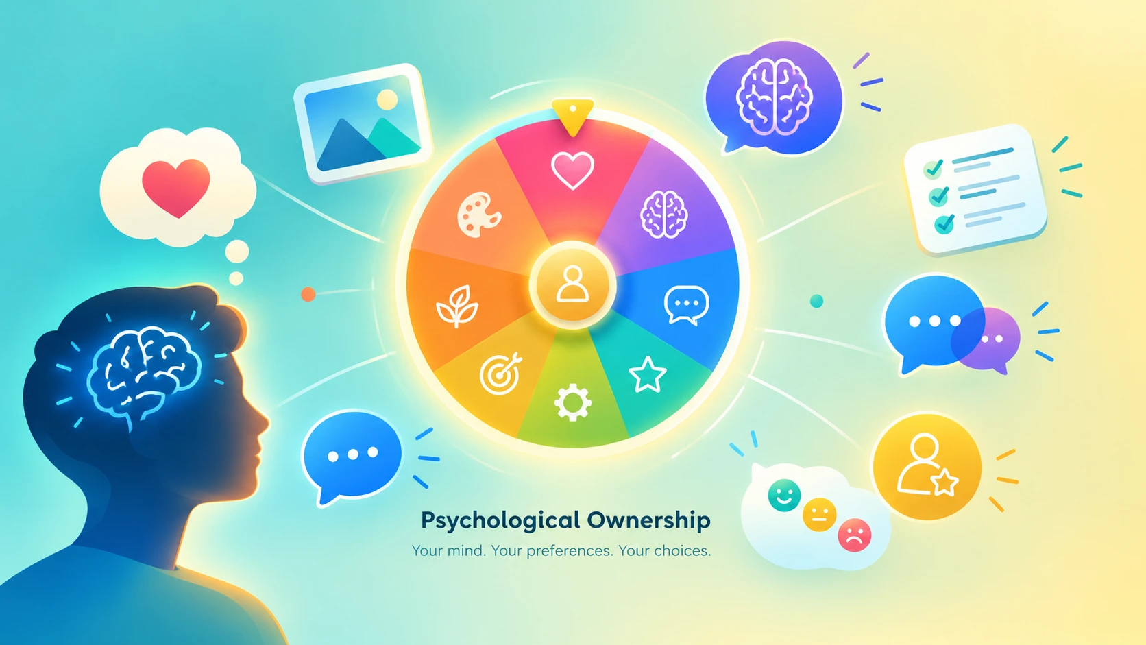 The psychology of custom decision wheels and ownership